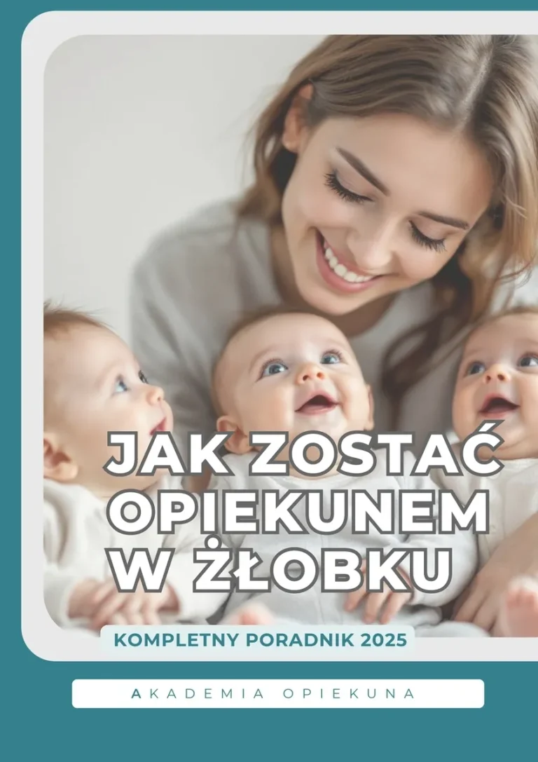 Okładka - Jak zostać opiekunką w żłobku